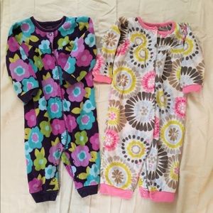 Two girls coordinating outfits- 9 months